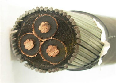 33kv Insulated Steel Tape / Wire Armoured Cable 16mm 3 Core With Copper Tape Screen