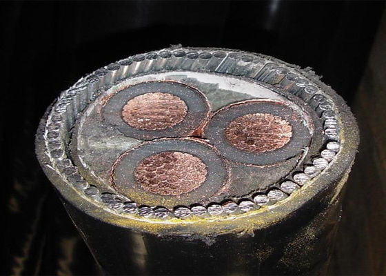 지한 11 킬로볼트 SWA는 전력 전송을 위한 외장 케이블을 구리도금합니다